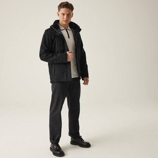 Veste Regatta pour homme - Kingsley 3in1 RG1430 - Noir - XL