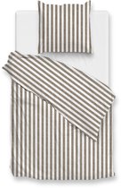 Housse de couette Zohome Banda Di Lino - Palmier Taupe