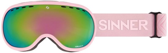 Sinner VORLAGE S skibril - Licht Roze