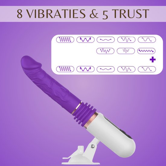 TipsToys Sex Machine pour Femme - Gode Vibromasseur Fuck Machine -  Stimulateur... | bol