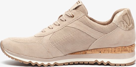 Baskets femme Nova imprimé serpent beige - Taille 37 - Semelle amovible