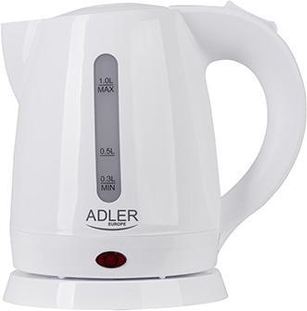 Adler AD 1272 - Waterkoker - 1 liter - Hazelnoot Wit - 1600 W