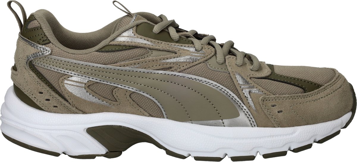 Puma Milenio Tech Suede Sneakers Dames Groen