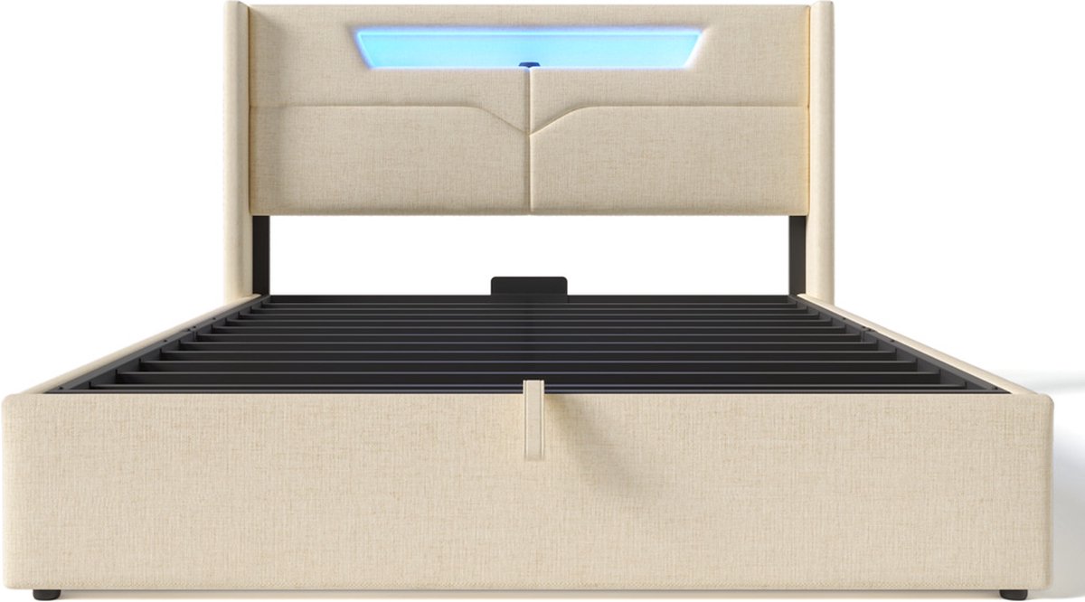 Gotagee Gestoffeerd bed vlak bed opbergbed multifunctioneel bed eenpersoonsbed tweepersoon