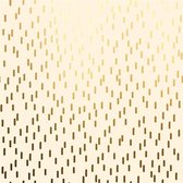 Papier cadeau de Luxe à rayures brillantes ivoire | 100 m x 30-100 cm |variante: 50 cm / 100 mtr.