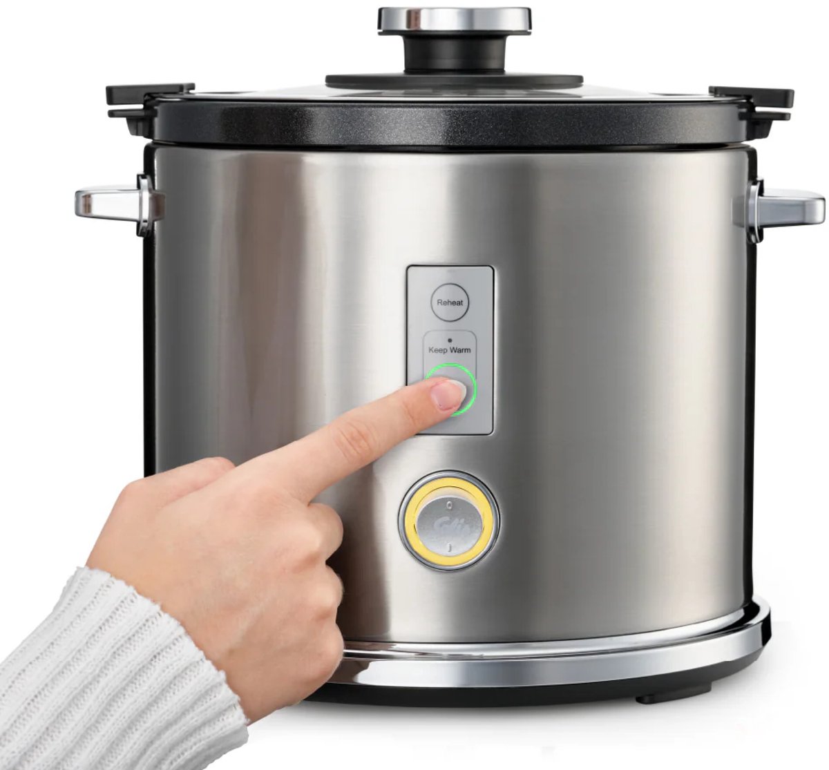Solis Rice Cooker Multi 8162 - Rijstkoker en Stoomkoker - Voor Alle Soorten Rijst - Stoompan voor Rijst, Groente, Vis en Meer - 650 W - 1.2L thumbnail 6