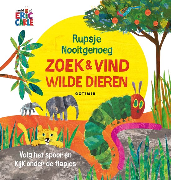Rupsje Nooitgenoeg - Zoek & vind - Wilde dieren - cover