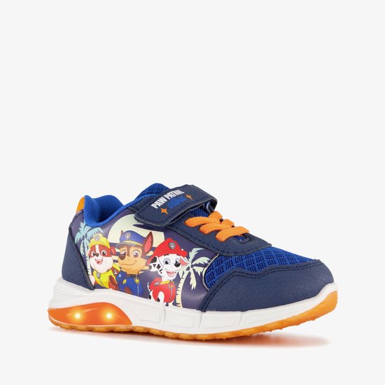 Paw Patrol jongens sneakers met lichtjes blauw Maat 30 bol