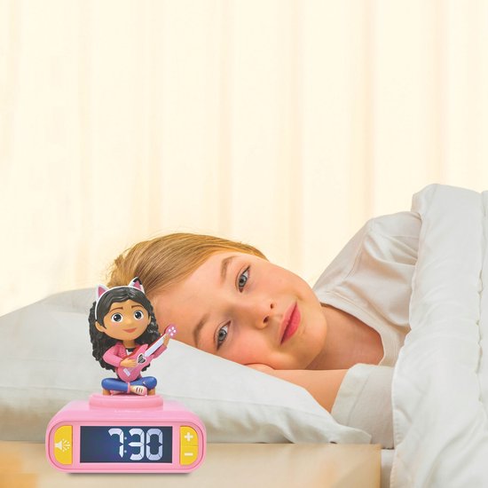 Gabby’s Dollhouse Nachtlampje Wekker met geluiden van Merkloos — afbeelding 2