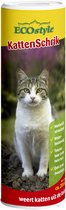 ECOstyle KattenSchrik - Kattenverjager voor Buiten - Korrels met Geurstof - Werkt binnen 2 Weken - Waterbestendig - 200 GR