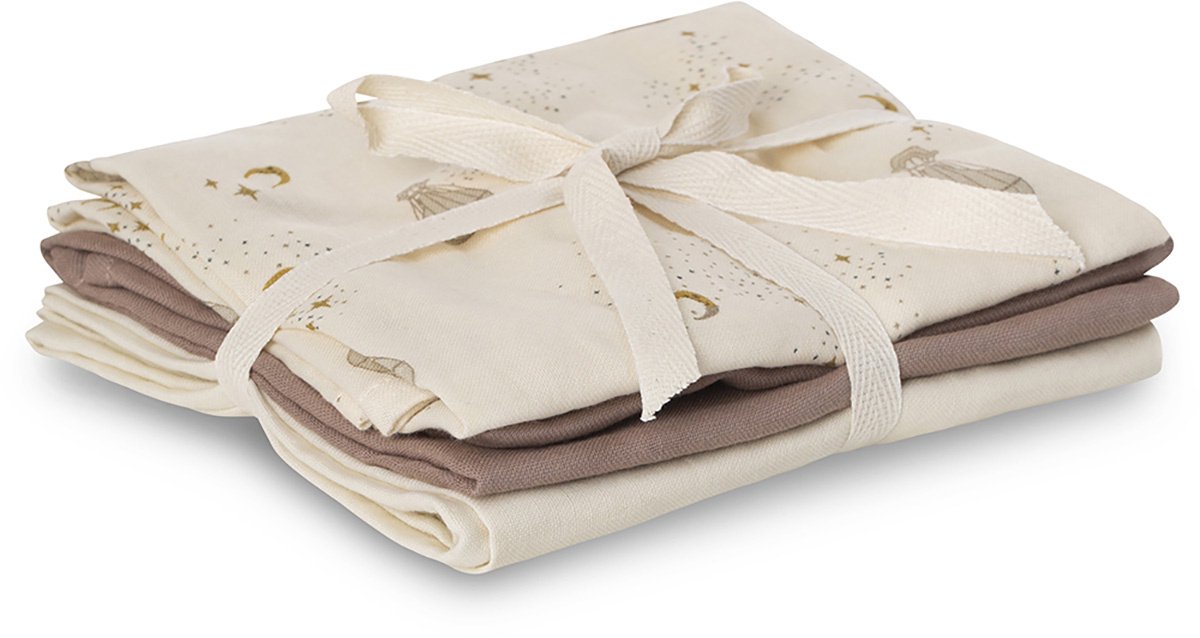 That's Mine Hydrofiele doek Bora - Dreamily 70x70 cm (3 pack)