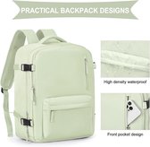 Vinstatin Ryanair Laptoprugzak, 40 x 20 x 25,14 inch, 20 l, grote reisrugzak voor dames, waterdichte reisrugzak, Zwart, 40x20x25(CM), Minimalistisch