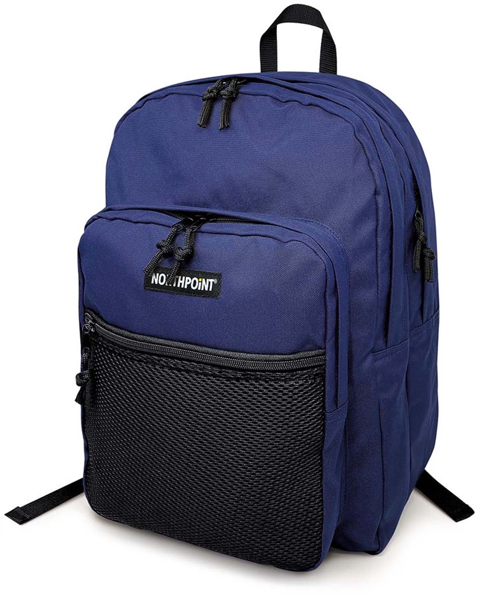 Lebez 81217 rugzak School rugzak Blauw Polyester