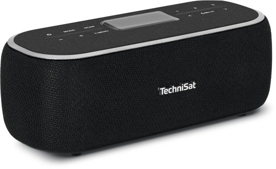 Bluetooth speaker Technisat Digitradio BT1 met DAB+ FM radio, 9 uur batterij, klok en alarm