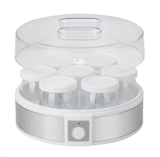 Jata YJEYG2266 - Yoghurtmaker - inclusief 7 potjes - 20 Watt - totaal 1.26 liter - BPA vrij van Merkloos — afbeelding 3