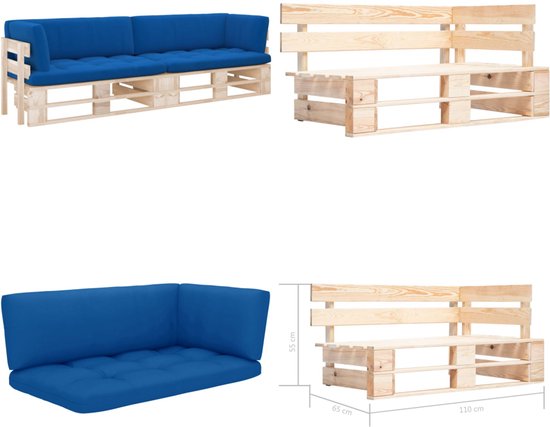 Stoere pallet bank kopen? Kijk snel op