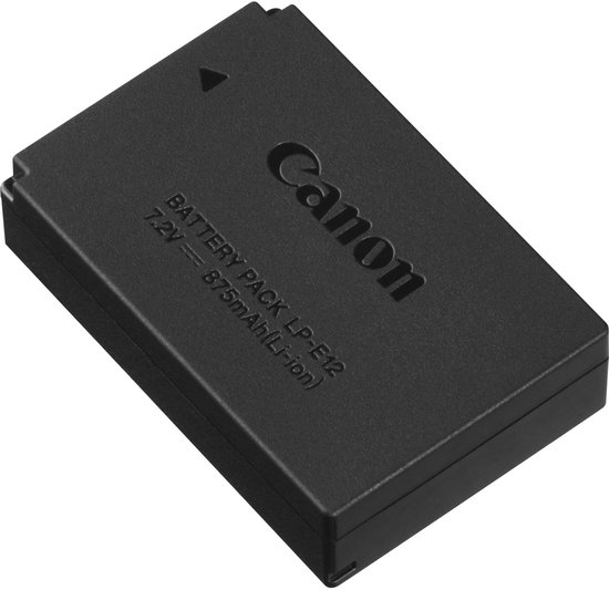 Canon LP-E12 Lithium-Ion accu 7,2V 875mAh voor digitale camera’s, 1 batterij inbegrepen