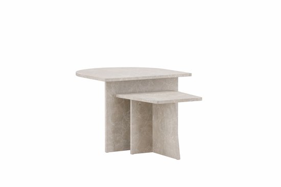 Table basse Sala beige.