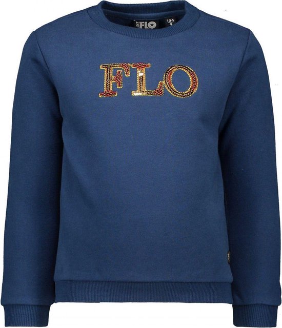 | Like Flo Meisjes Sweater 128 Like Flo Sweater blauw |