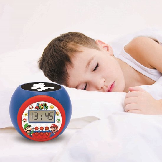 Super Mario Projectiewekker met Timer & 3 Kleuren van super-mario — afbeelding 5