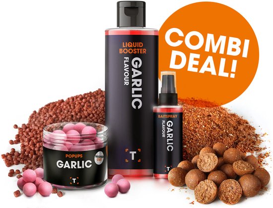 Garlic Combi Deal 20MM | Karpervissen | Partikels | Karper Aas | Karper Vissen | Karper Voer | Karper
