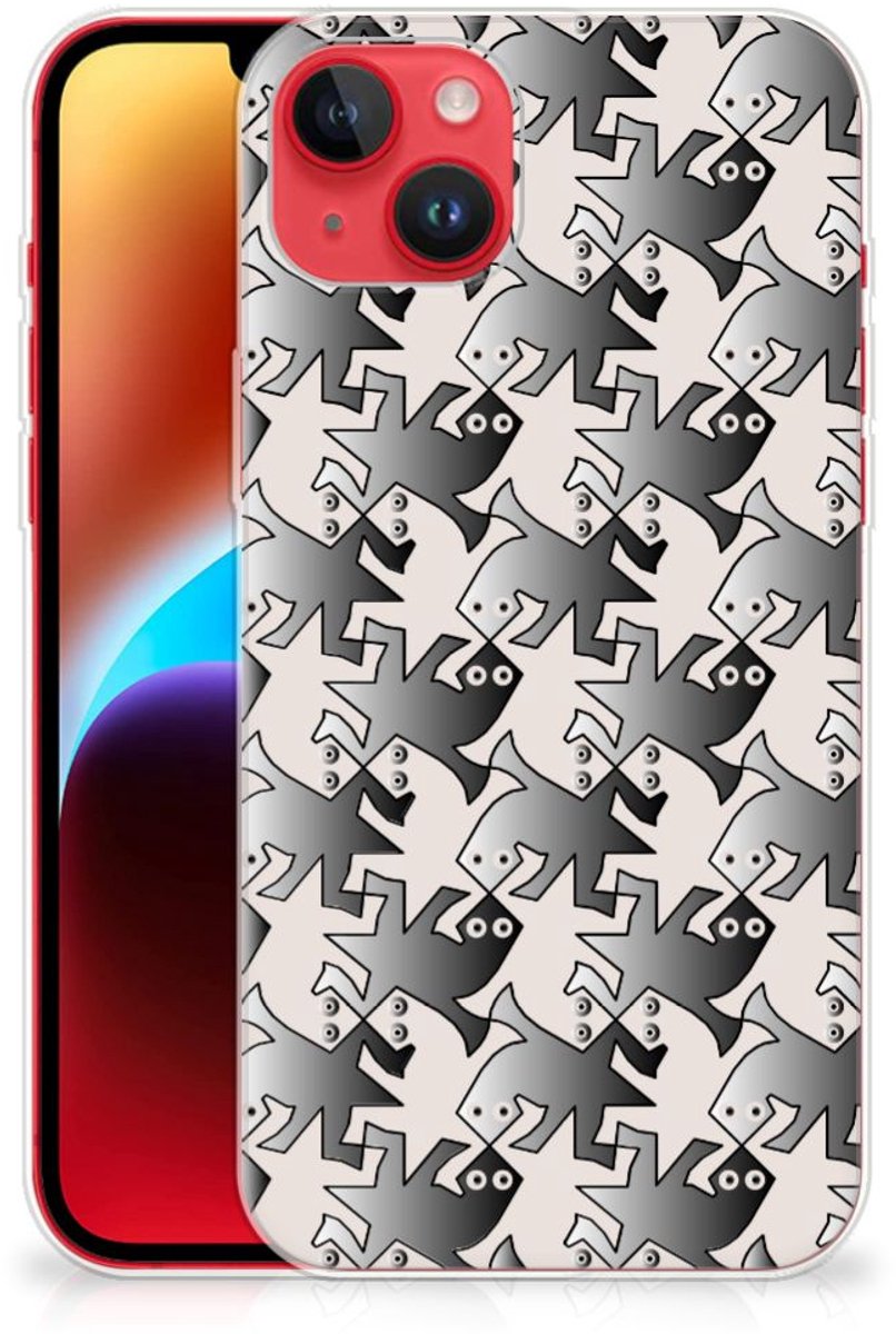 iPhone 14 Plus TPU Hoesje Salamander Grey