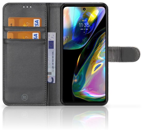 Protection Téléphone Motorola Moto G52 | Moto G82 Portefeuille Les Canaux D'Amsterdam