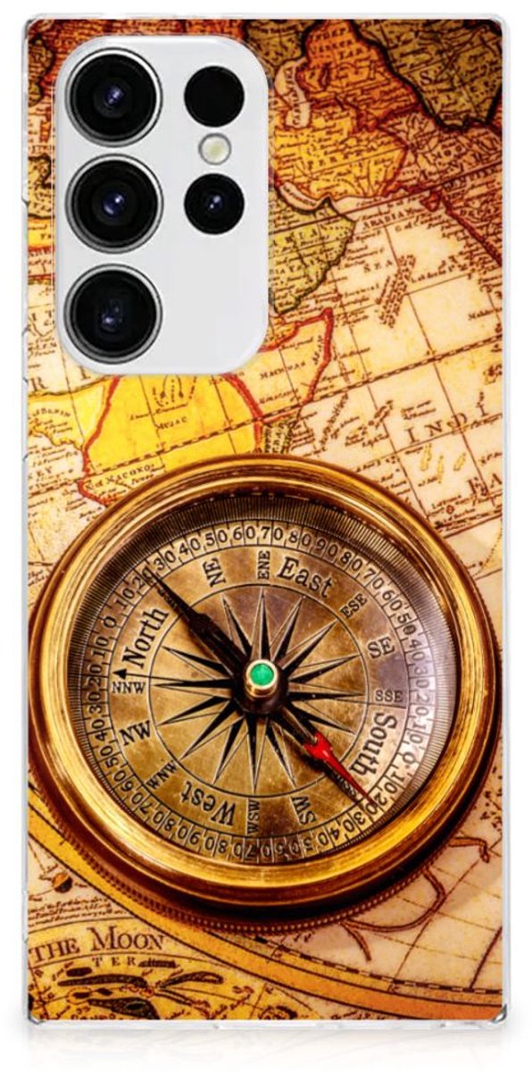 Samsung Galaxy S23 Ultra Siliconen Back Cover Kompas