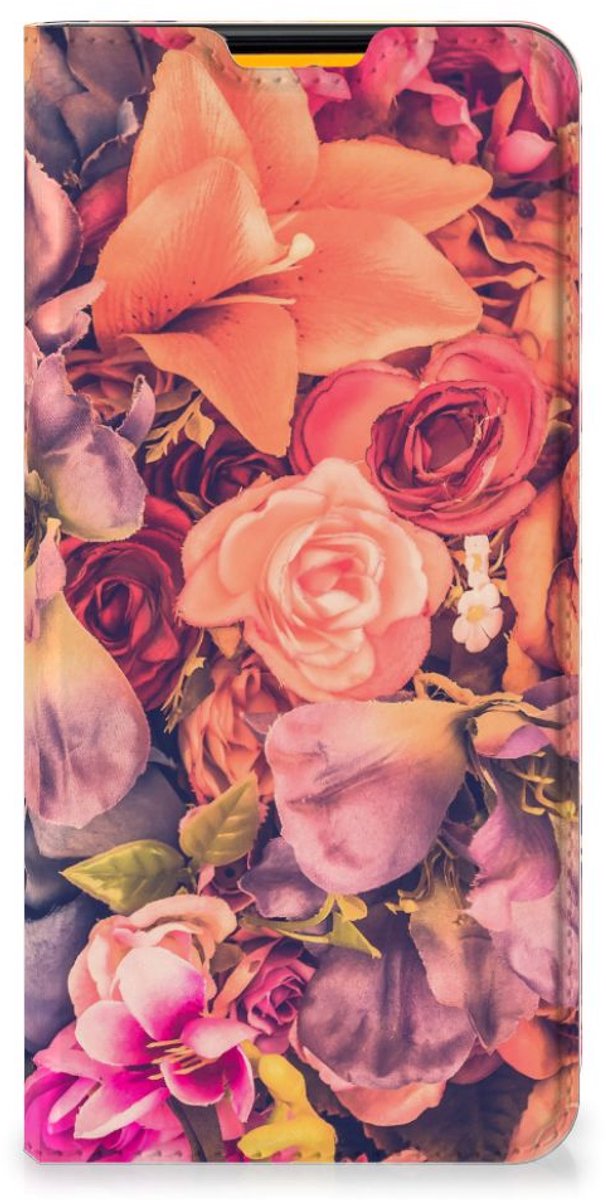 Samsung Galaxy M52 Smart Cover Bosje Bloemen