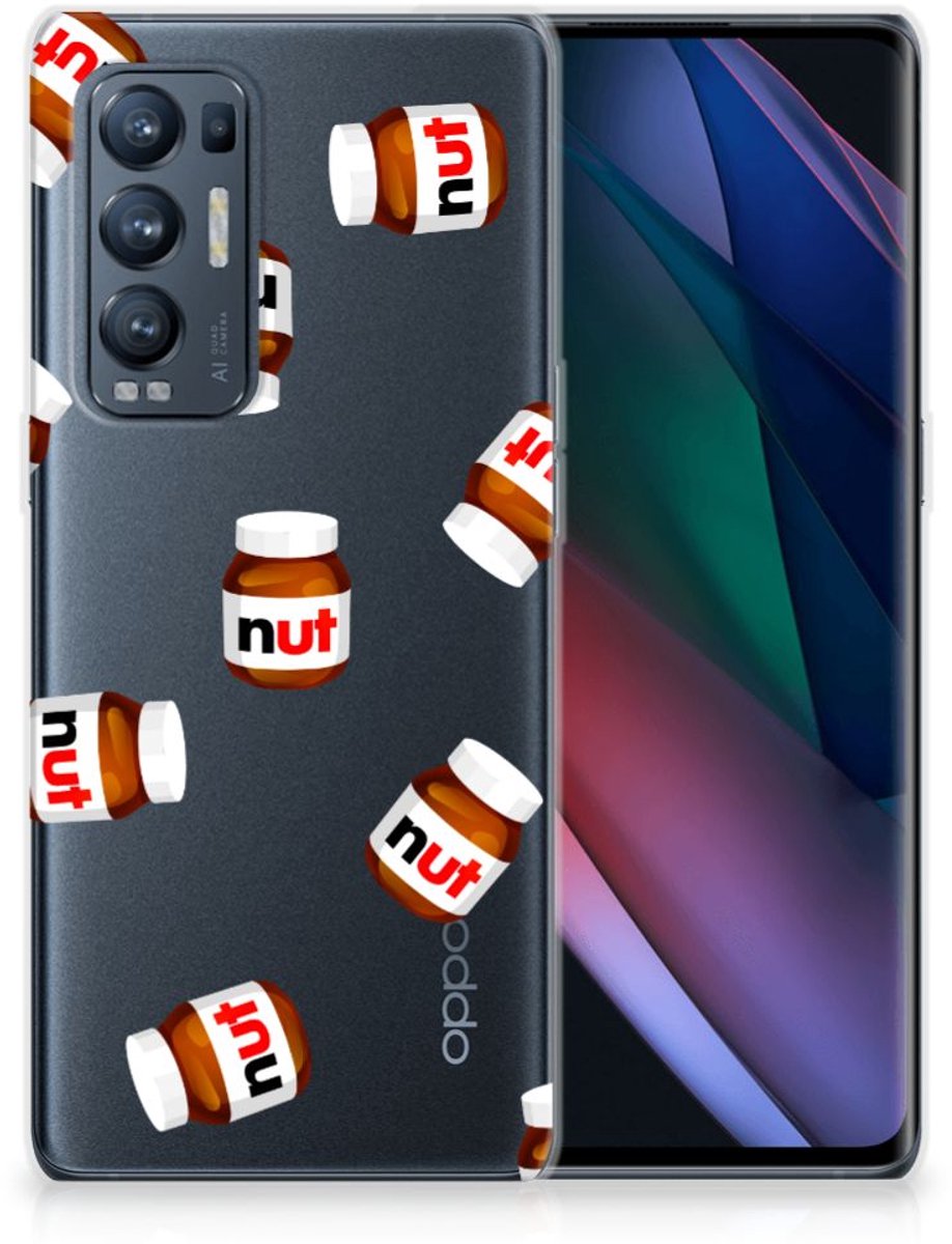 OPPO Find X3 Neo Siliconen Case Nut Jar