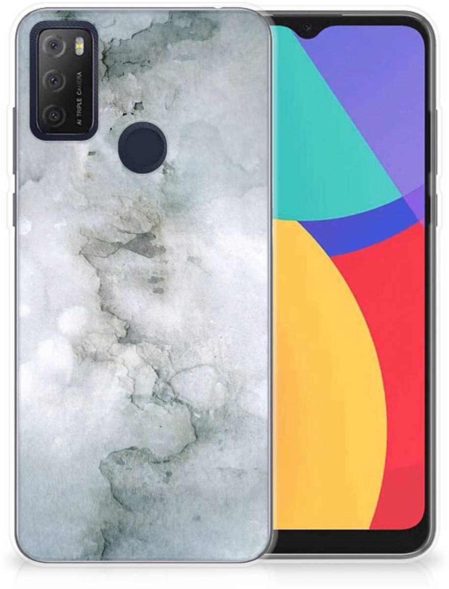 Hoesje maken Alcatel 1S (2021) Painting Grey