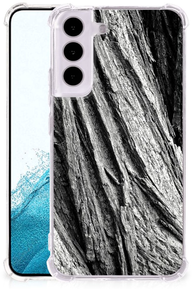 Stevig Telefoonhoesje Samsung Galaxy S22 Boomschors Grijs