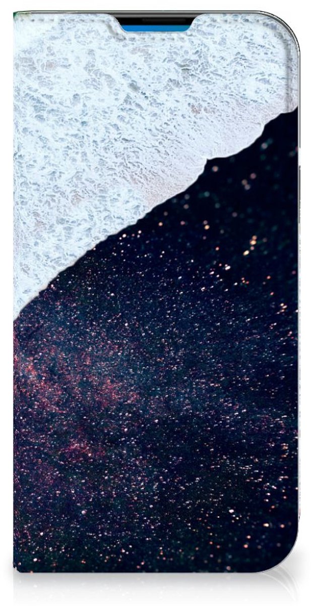 iPhone 14 Pro Max Stand Case Sea in Space