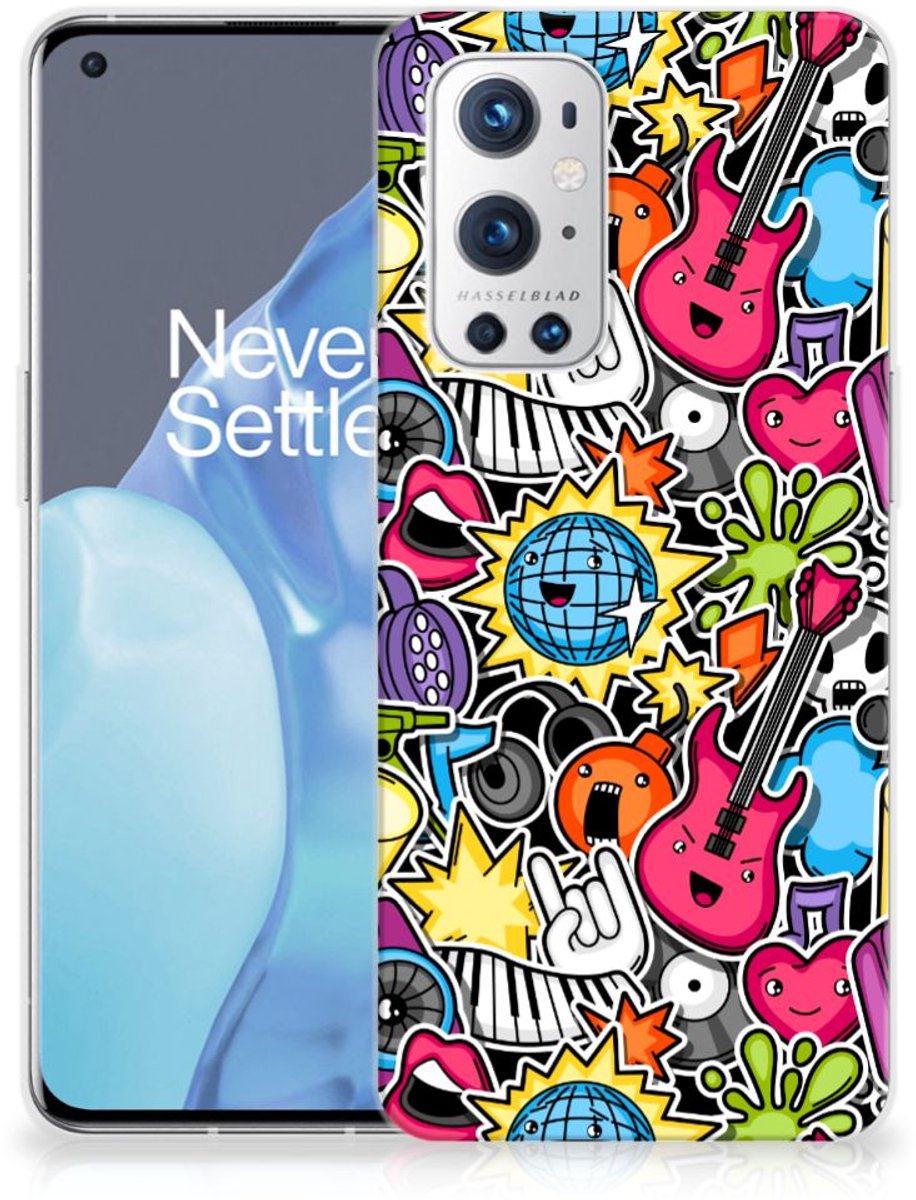 OnePlus 9 Pro Silicone Back Cover Punk Rock