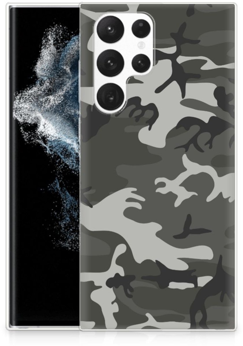Samsung Galaxy S22 Ultra TPU bumper Army Light