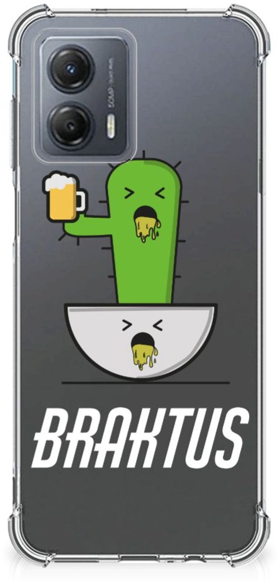 Motorola Moto G53 Stevig Bumper Hoesje Braktus