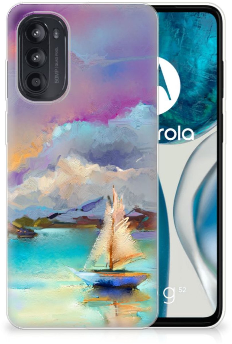 Hoesje maken Motorola Moto G52/G82 Boat