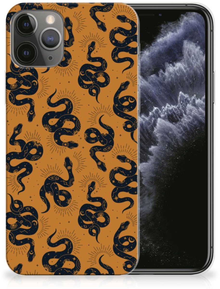 TPU Hoesje voor Apple iPhone 11 Pro Snakes