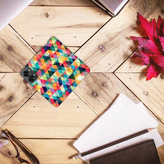 Coque de téléphone portable OnePlus Nord 2T Coque de téléphone avec photo à carreaux