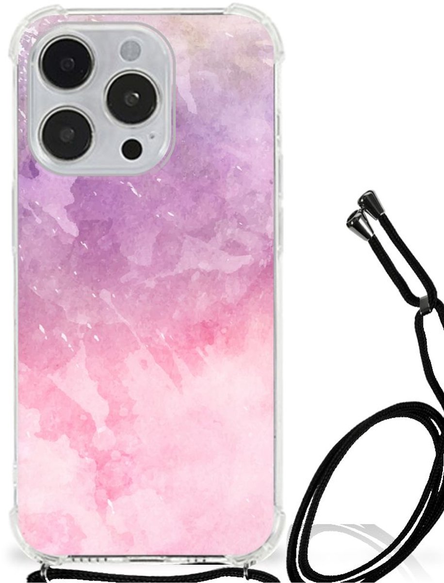 Back Cover iPhone 14 Pro Max Pink Purple Paint