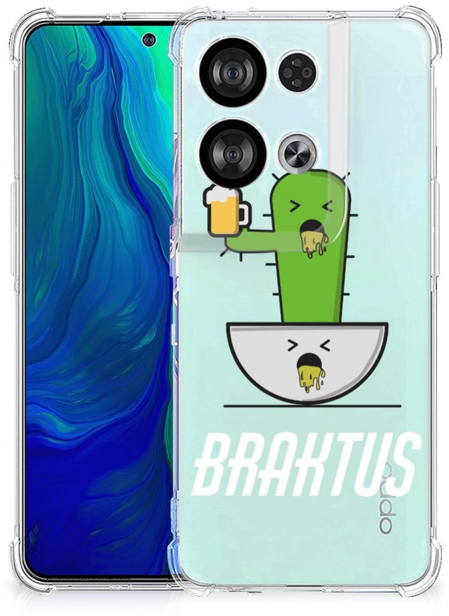 OPPO Reno8 Stevig Bumper Hoesje Braktus