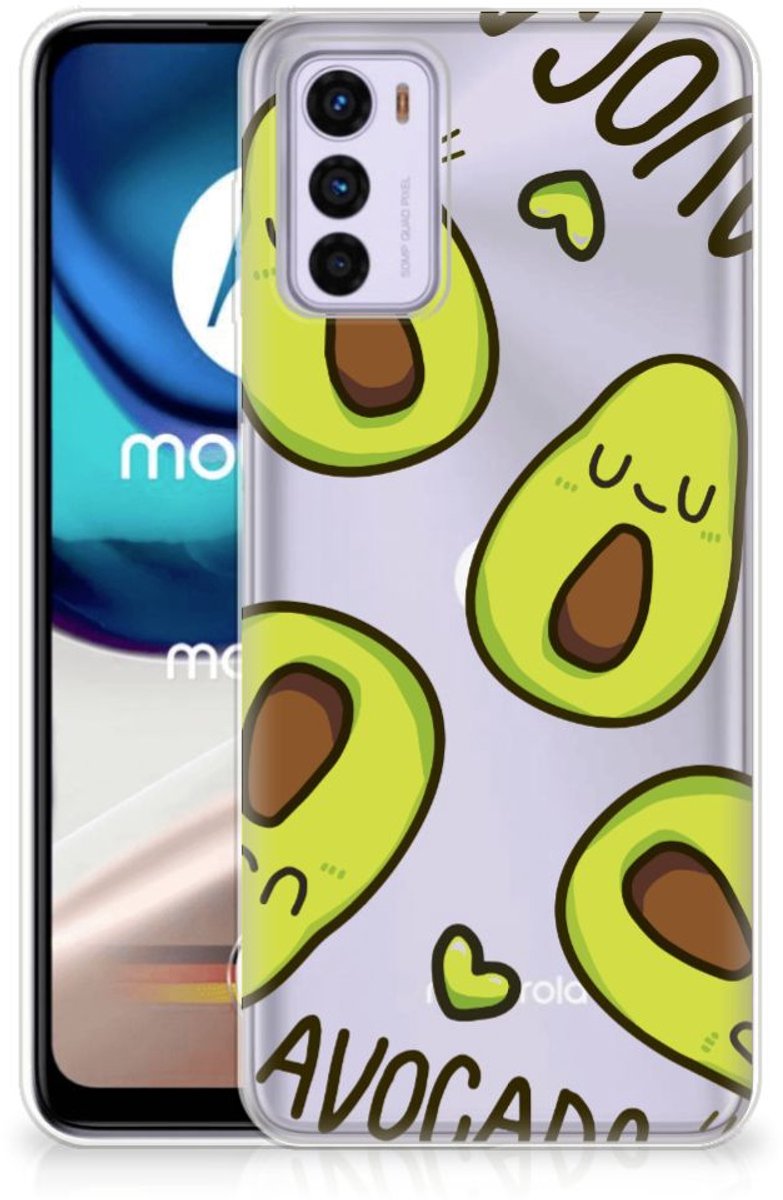 Motorola Moto G42 Telefoonhoesje met Naam Avocado Singing