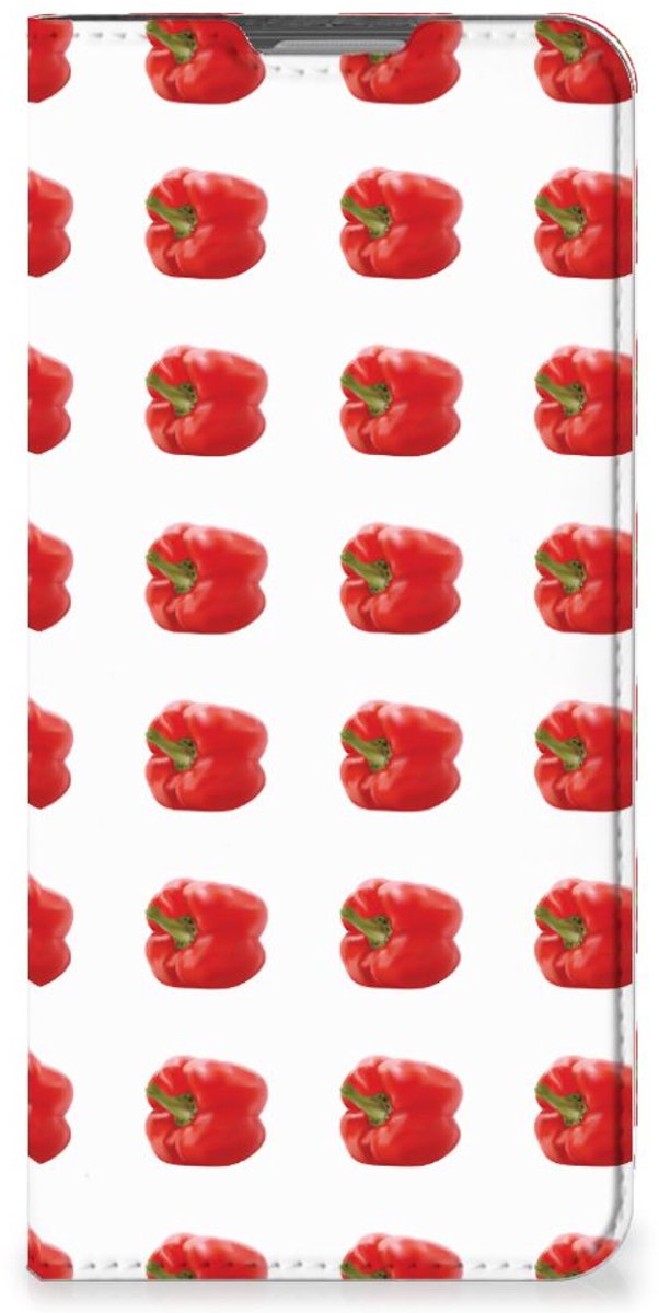OPPO Reno8 Lite Flip Style Cover Paprika Red