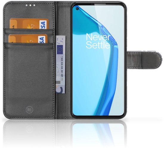 Coque Téléphone OnePlus 9 Sac Fleurs Blue DTMP