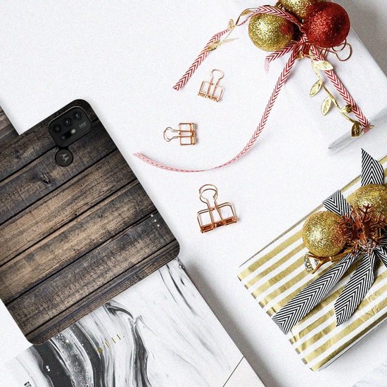 Étui pour téléphone portable Motorola Moto G10 | G20 | G30 Nice Case Gift for Men Steigerhout