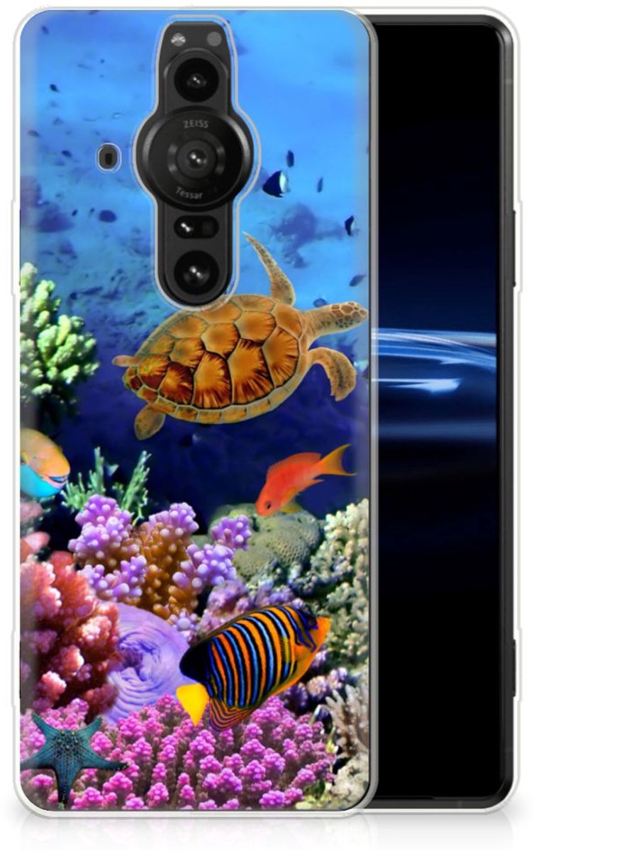 Sony Xperia Pro-I TPU Hoesje Vissen