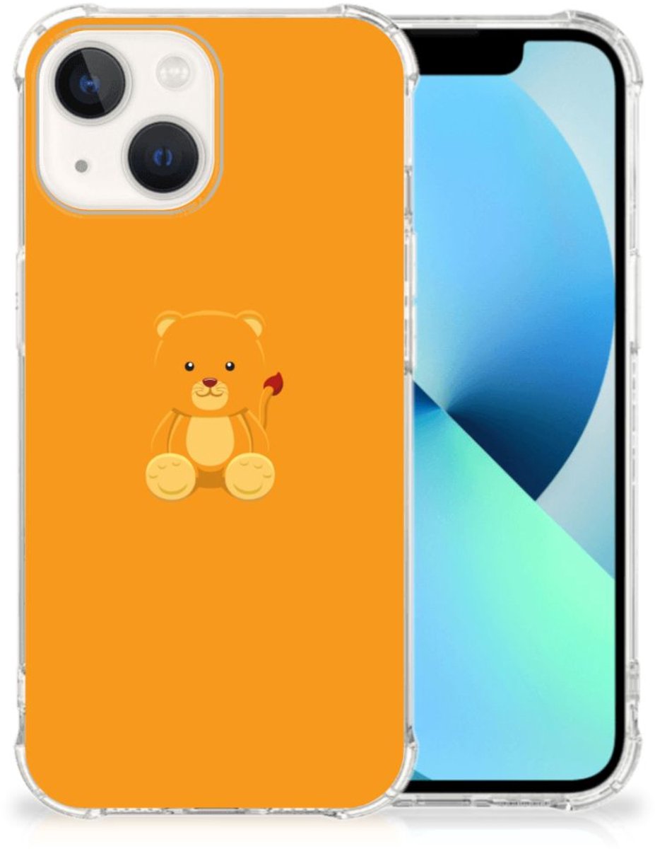 iPhone 13 Stevig Bumper Hoesje Baby Beer