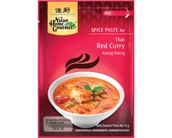 Asian Home Gourmet Thaise Rode Curry 12 x 50 g