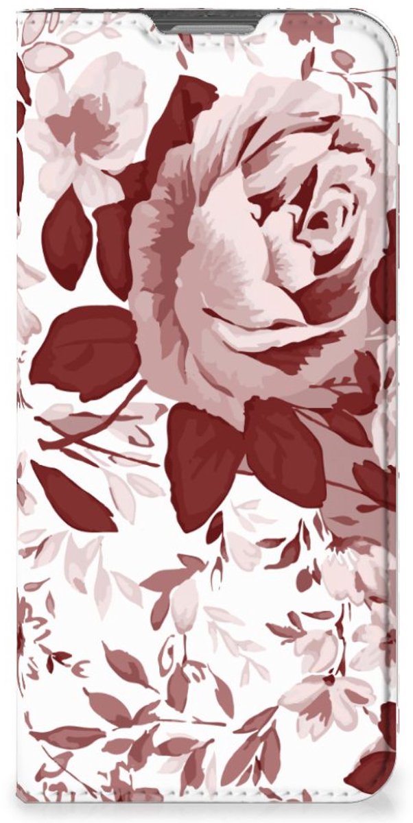 Bookcase OPPO Reno8 Lite Watercolor Flowers