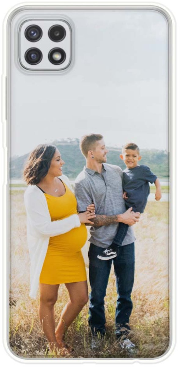 Galaxy A22 5G Back Case Hoesje Ontwerpen met Foto's